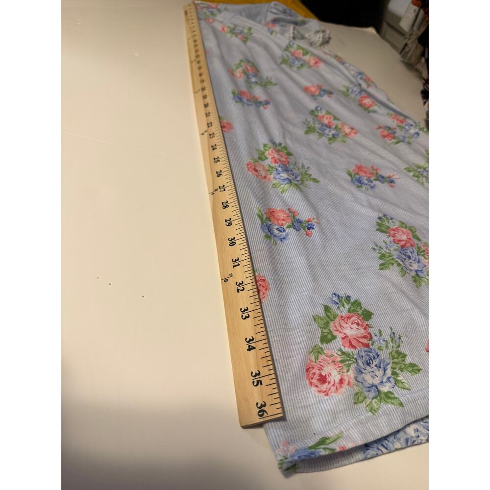 Pink Label Floral Nightgown Lace Trim Cottagecore Gown – Size 2X Approx. - Picture 7 of 8